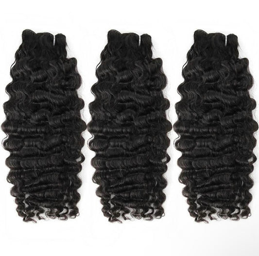Raw Burmese Curly 3 Bundles